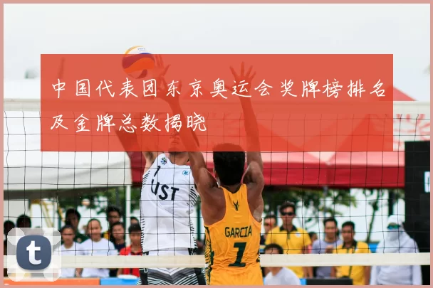 中国代表团东京奥运会奖牌榜排名及金牌总数揭晓